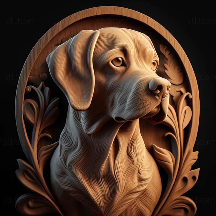 3D model dog (STL)